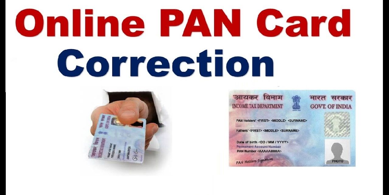 Pan card correction