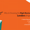 importance of choosing right loan lenders