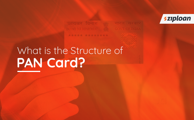 Structure of PAN Card