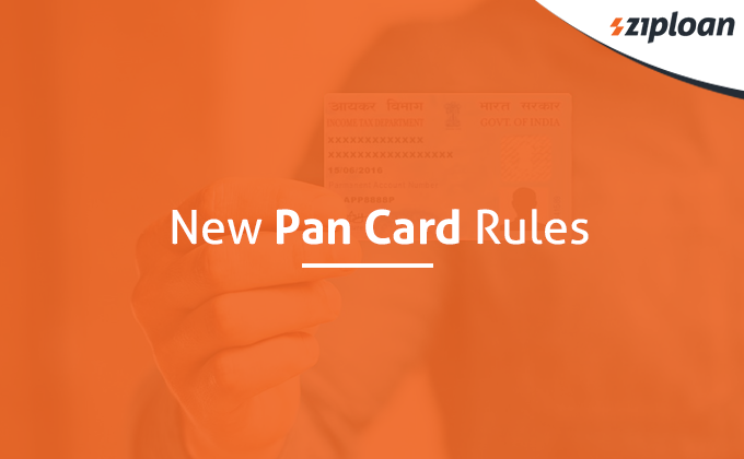 PAN card rules
