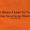 loan for traders without security
