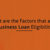 business loan eligibility